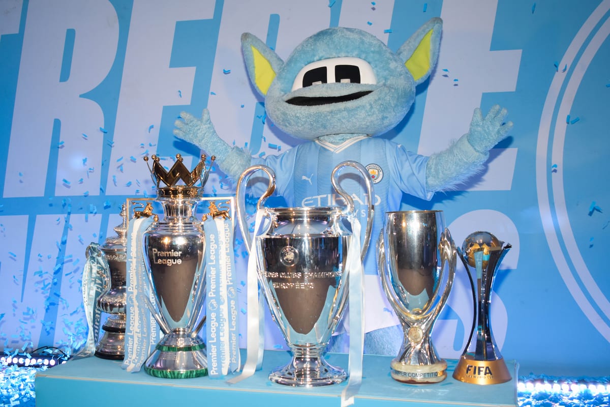 Manchester City Treble Trophy Tour